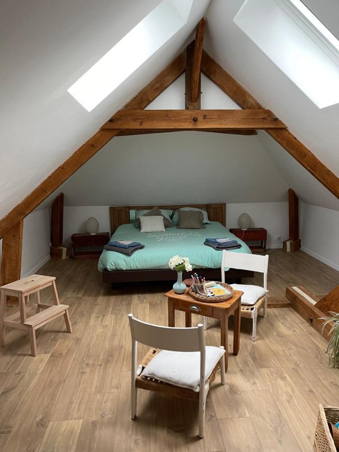 Chambre Ambiance Campagne Chic Freneuse  Exterior foto